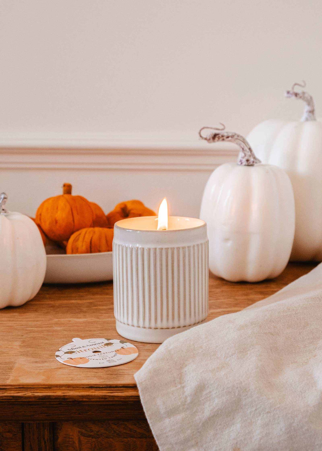 Reusable Candle | Citrouille 8oz