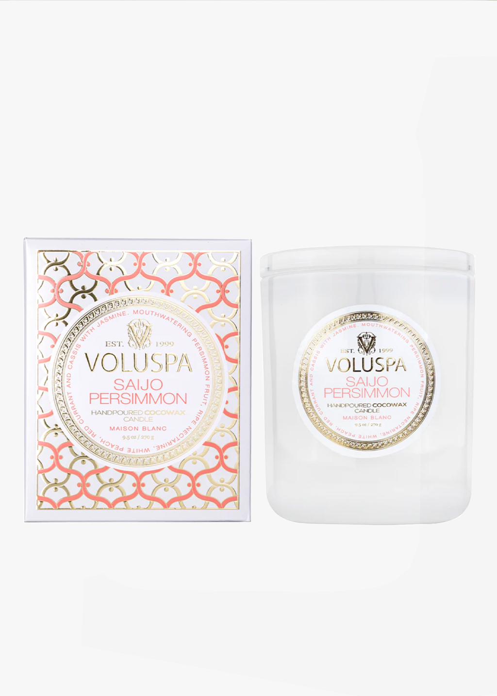 Saijo Persimmon 9.5oz Candle