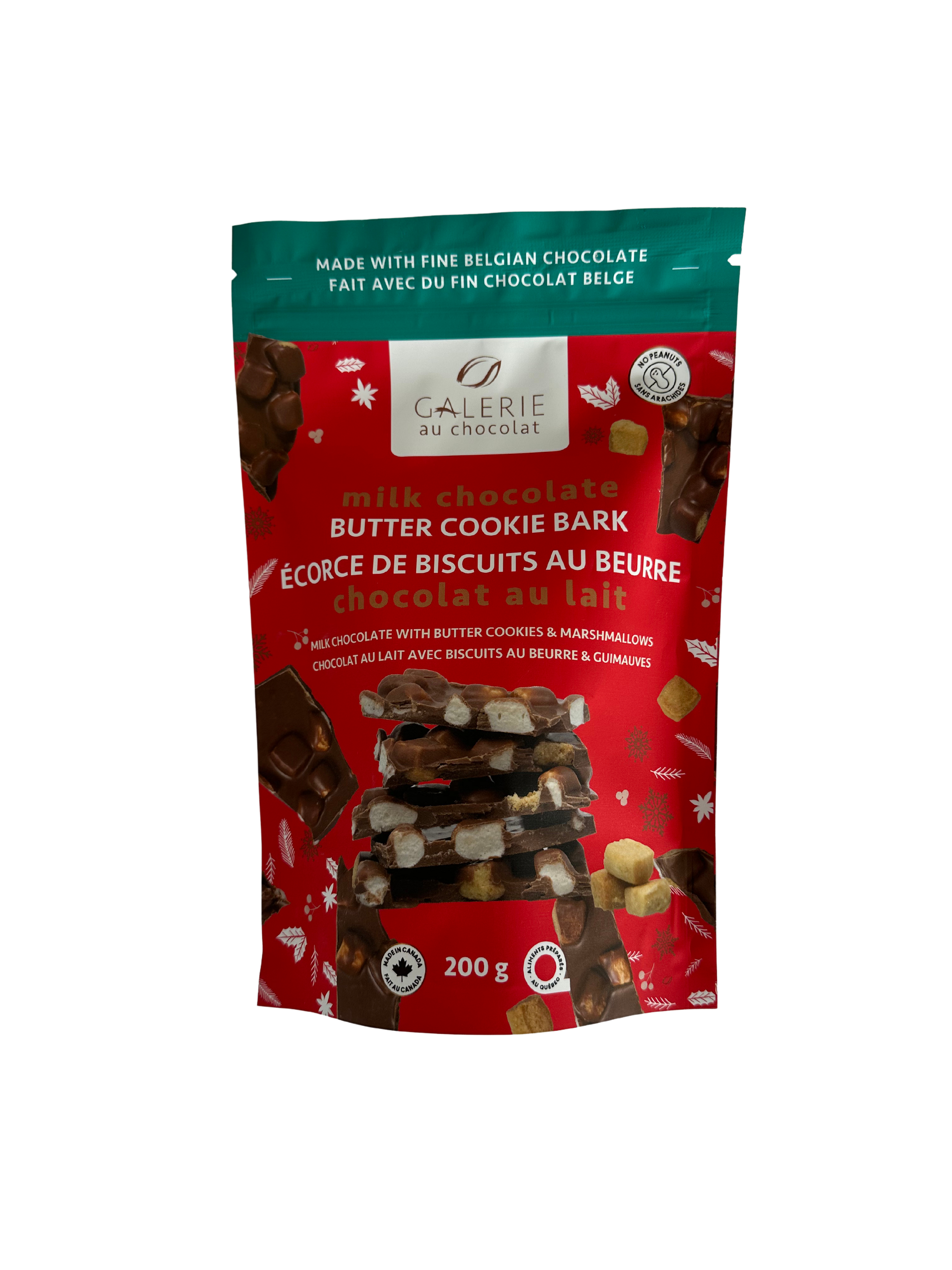 Galerie au Chocolat | Milk Chocolate Butter Cookies Bark