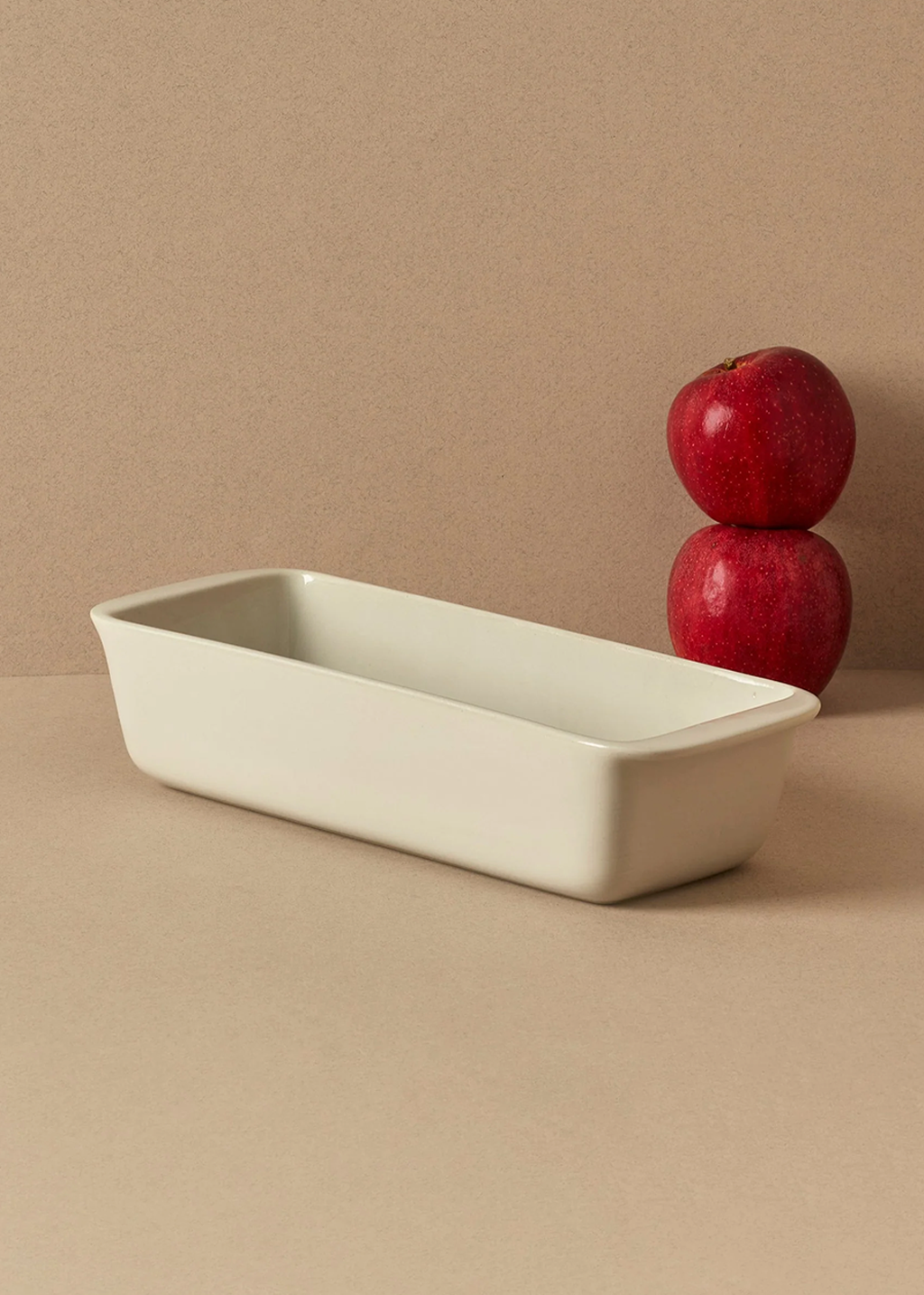Bread Pan | Glossy White