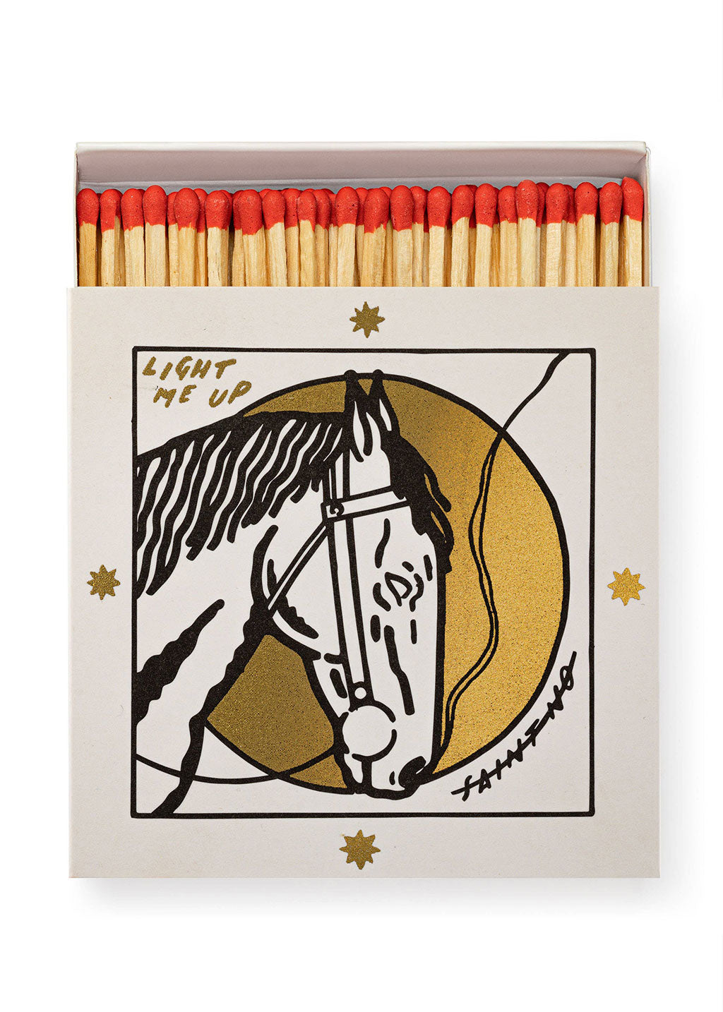 Saint No Horse's Head Square Matchbox