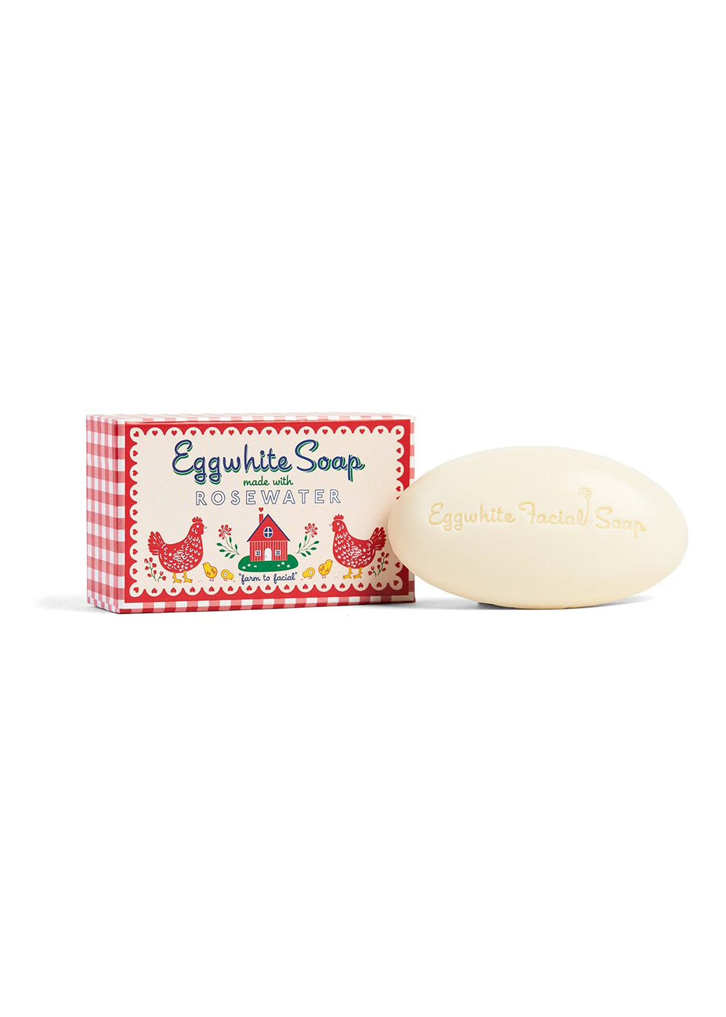 Eggwhite & Rosewater Facial Soap