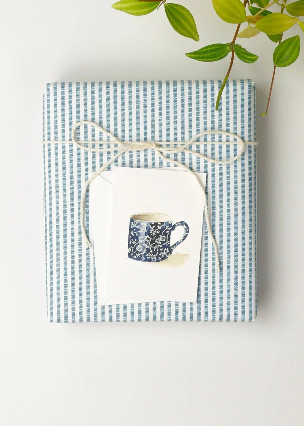 Calico Mug Mini Notecard