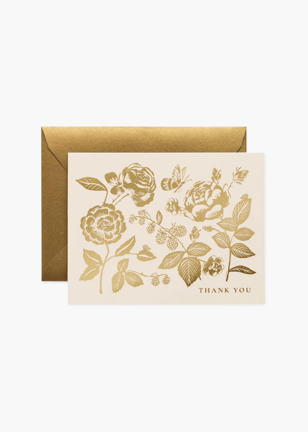 English Rose Thank You Card