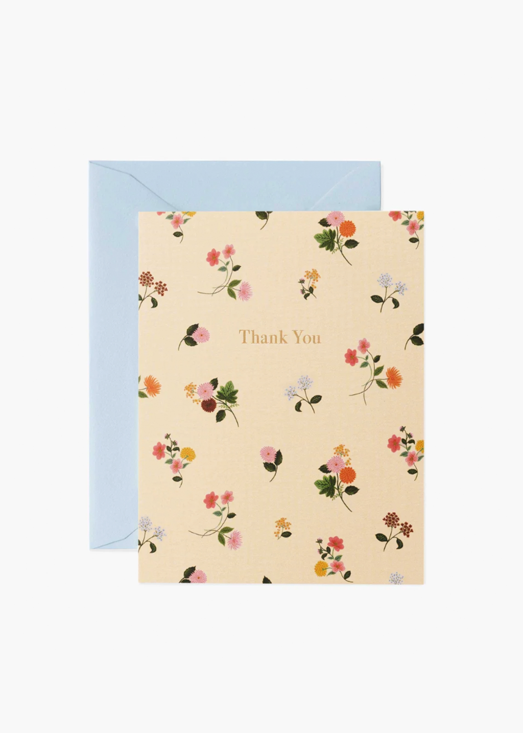 Ditsy Dahlia Thank You Card