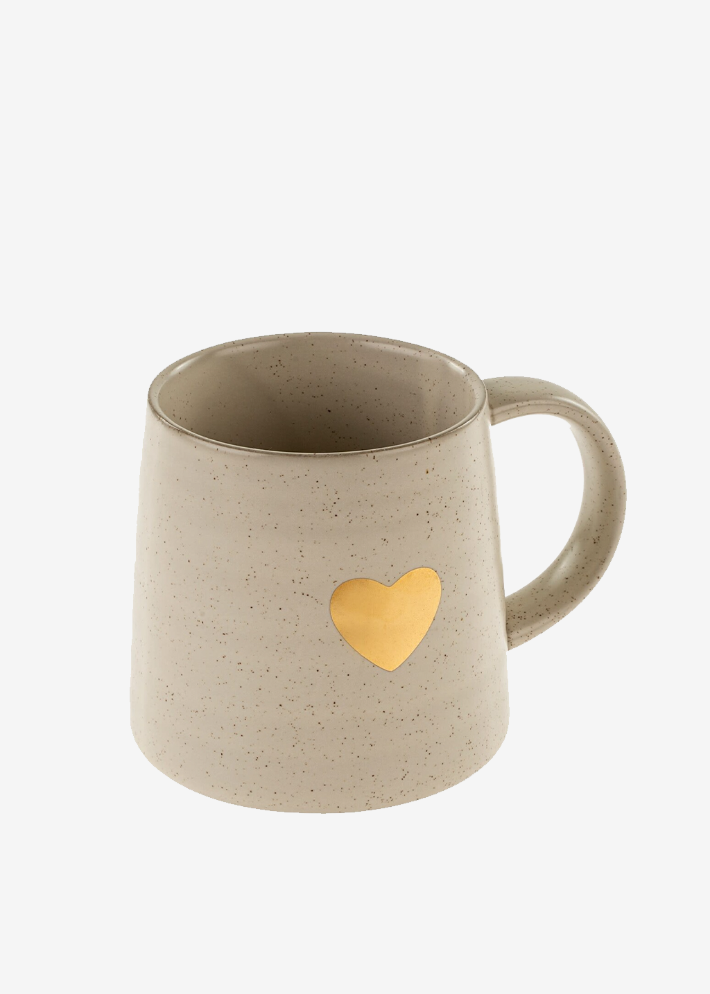 Gold Heart Mug L