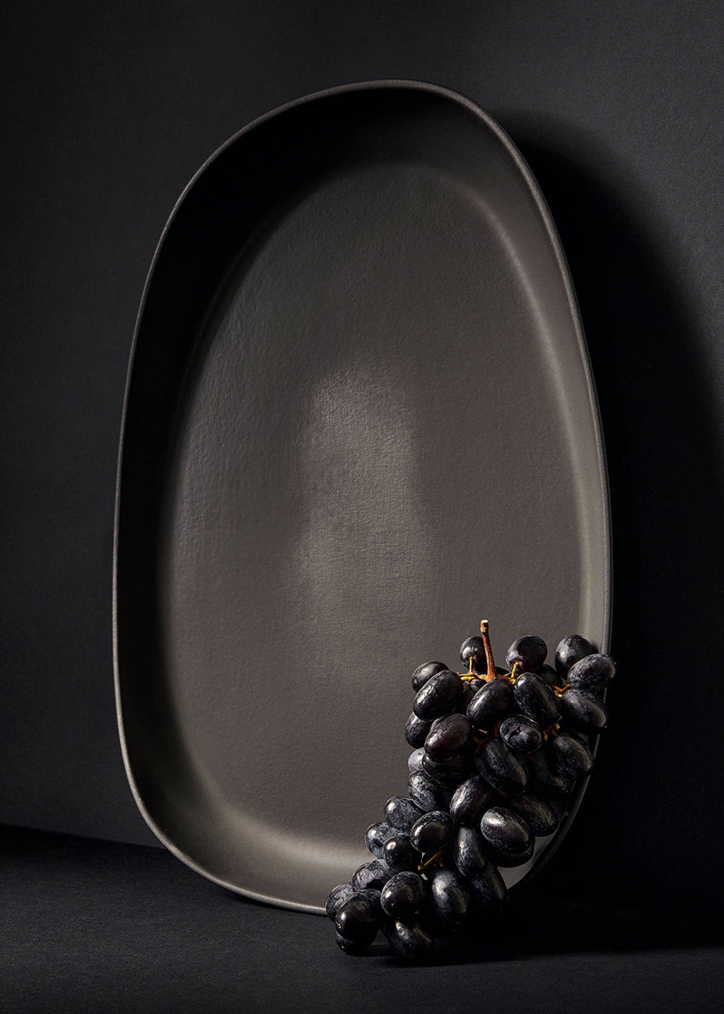 Handmade Long Stoneware Serving Platter