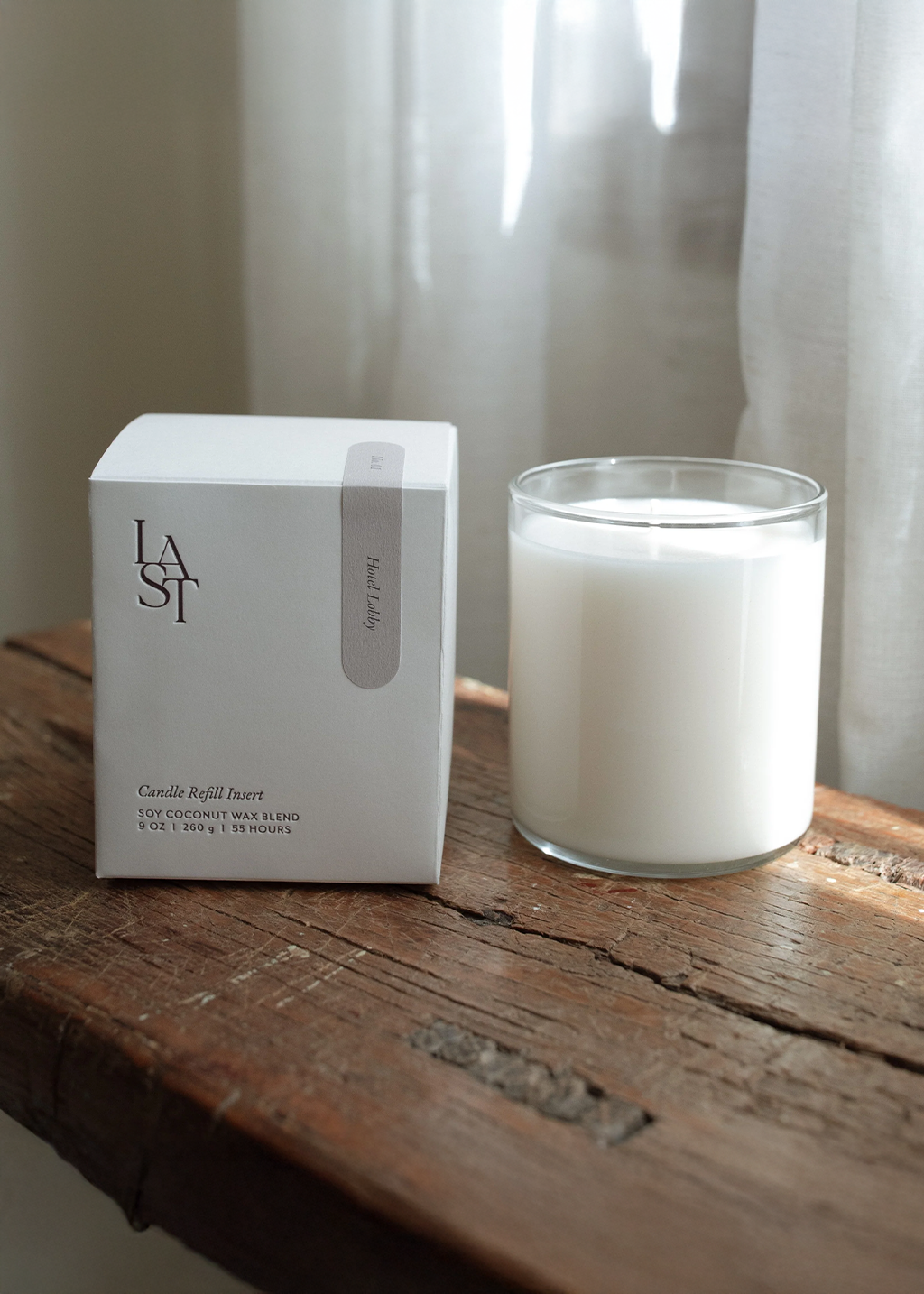 No. 01 | Hotel Lobby Candle Refill Insert