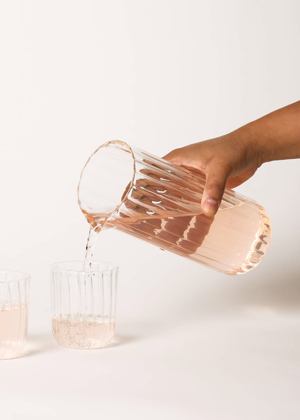 Kira Borosilicate Glass Carafe