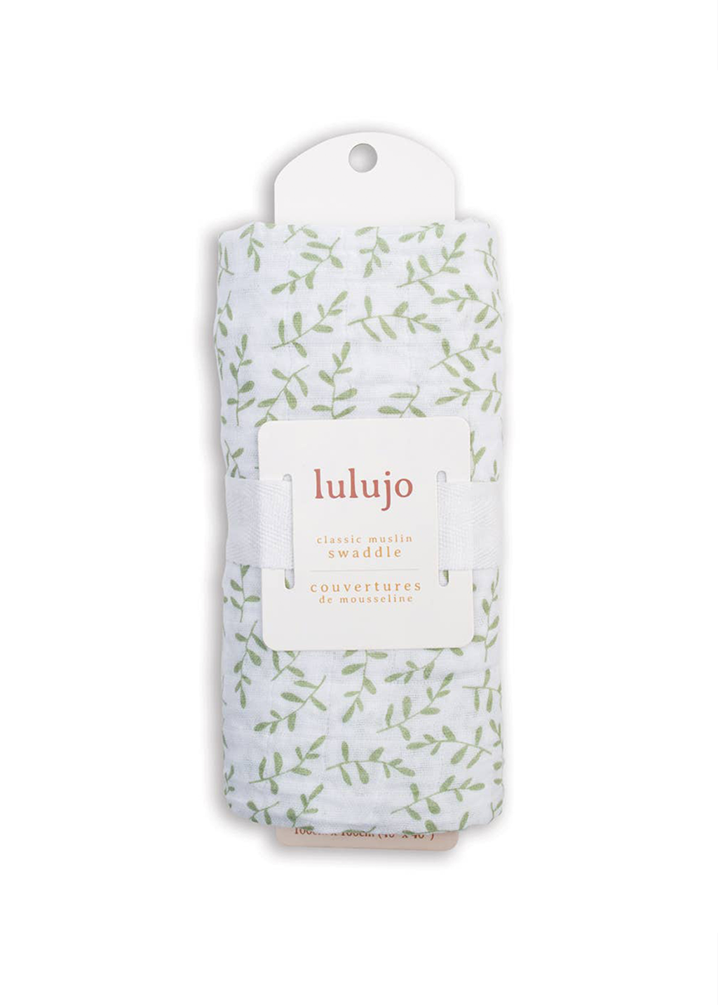 Muslin Cotton Swaddle Blanket | Greenery