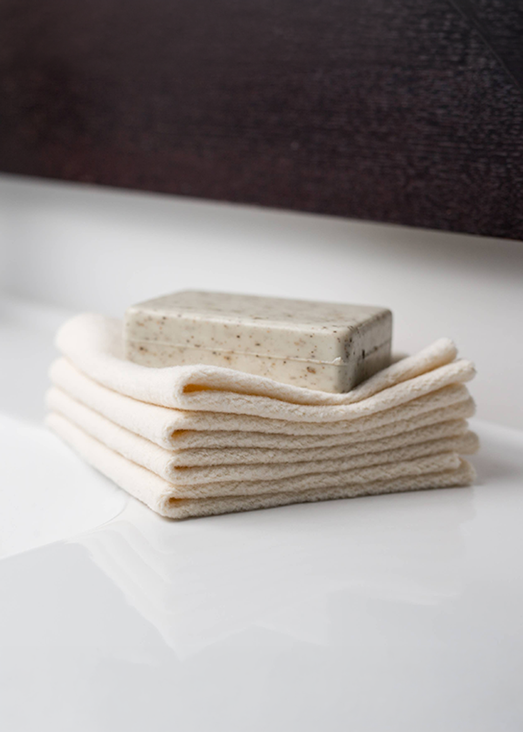 Organic Cotton Face & Baby Wash Cloths 4pk