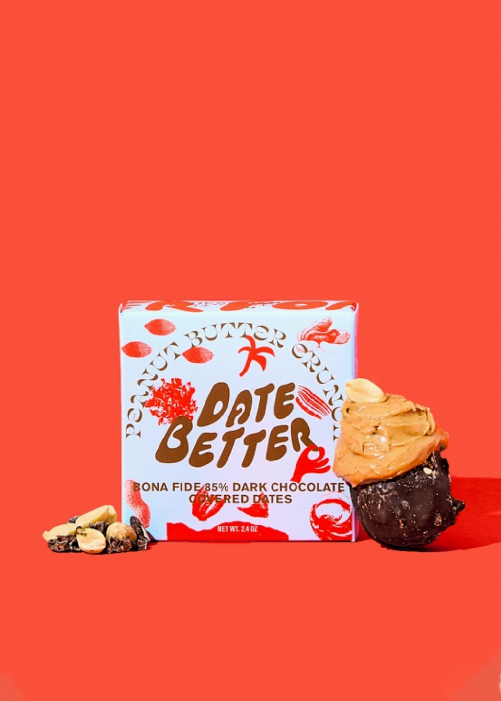 Chocolate Dates | Peanut Butter Crunch