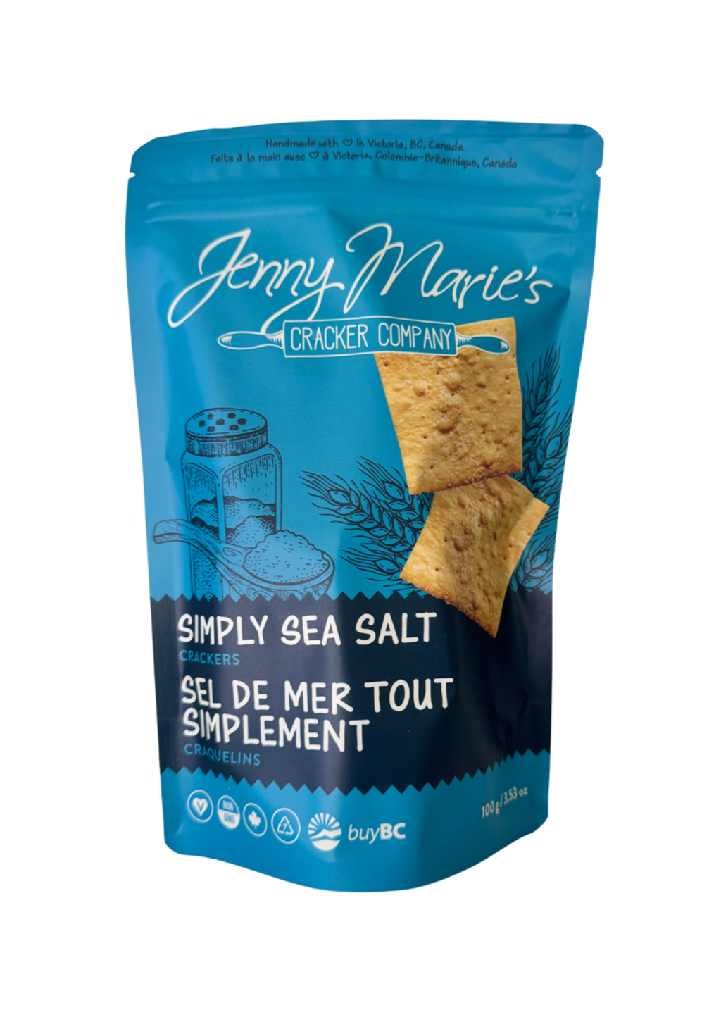 JMCC | Simply Sea Salt Vegan Crackers