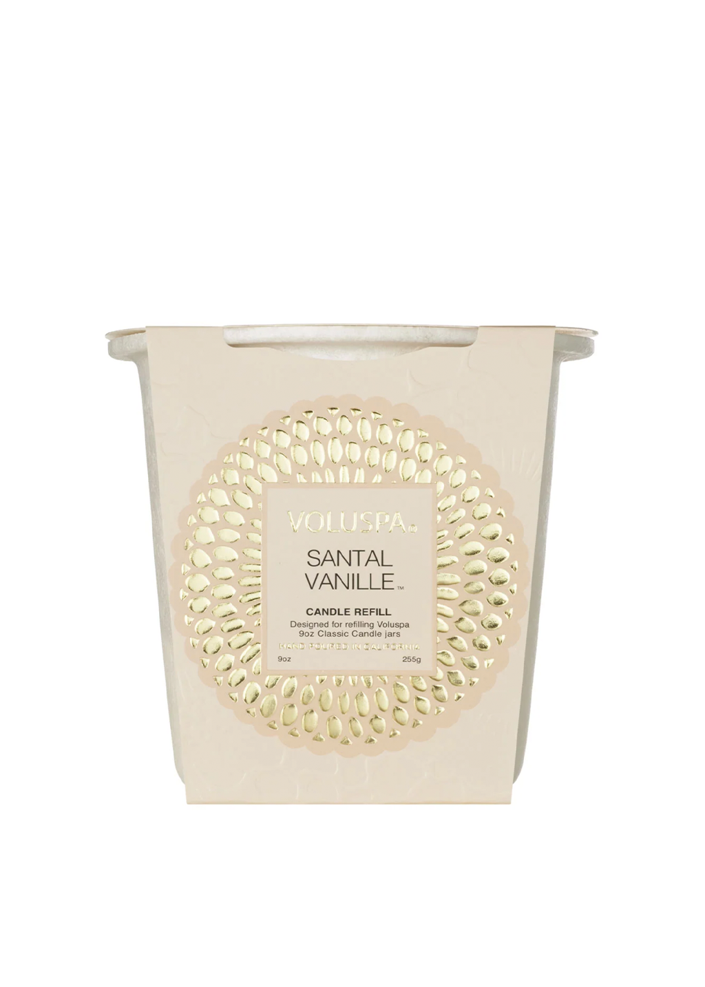 Santal Vanille 9oz Candle Refill