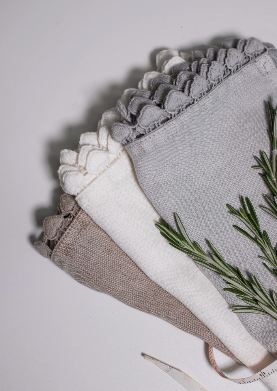 Orvveto Linen Napkin | Light Stone