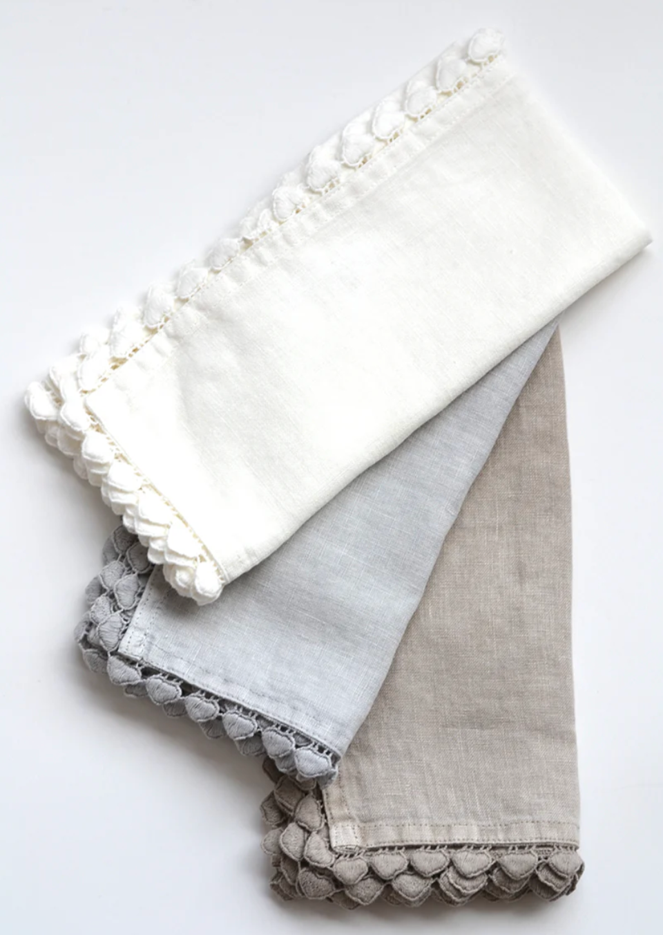 Orvveto Linen Napkin | Light Stone