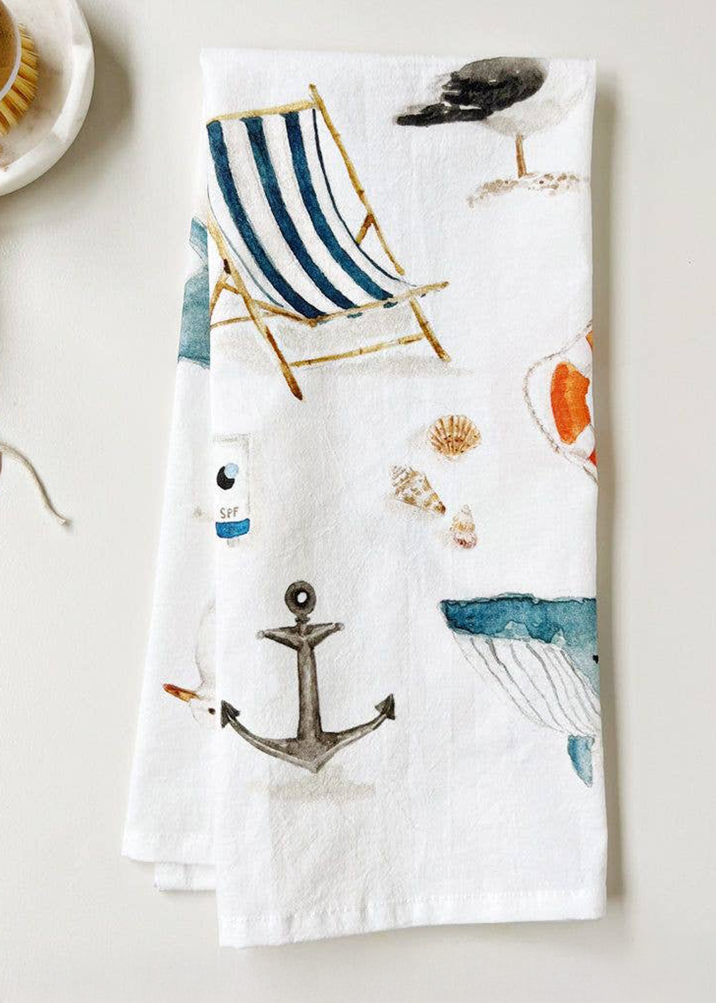 Seaside Tea Towel