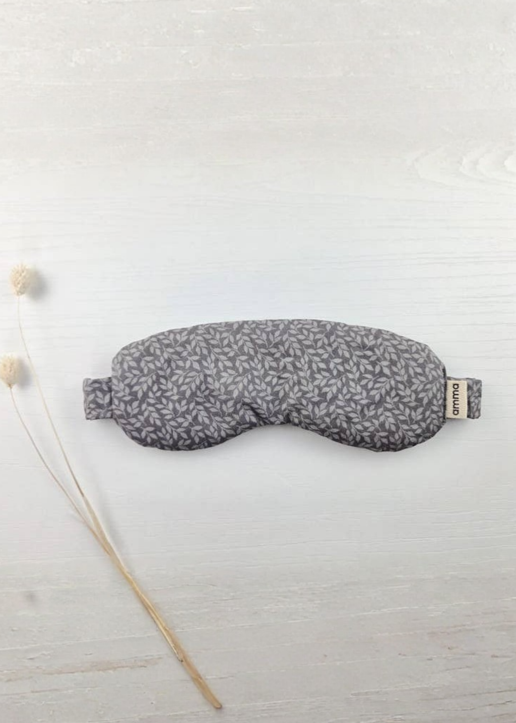 Therapeutic lavender eye mask | Folia print