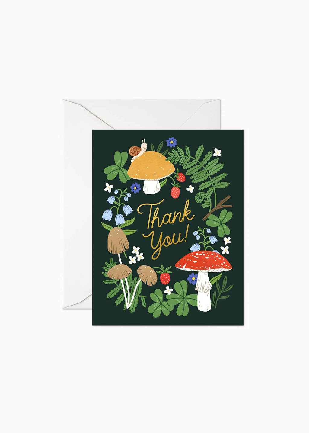 Thank you Mushrooms | Greeting Card