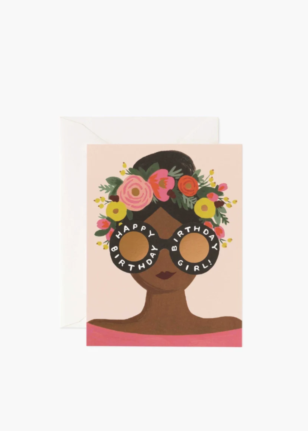 Flower Crown Birthday Card
