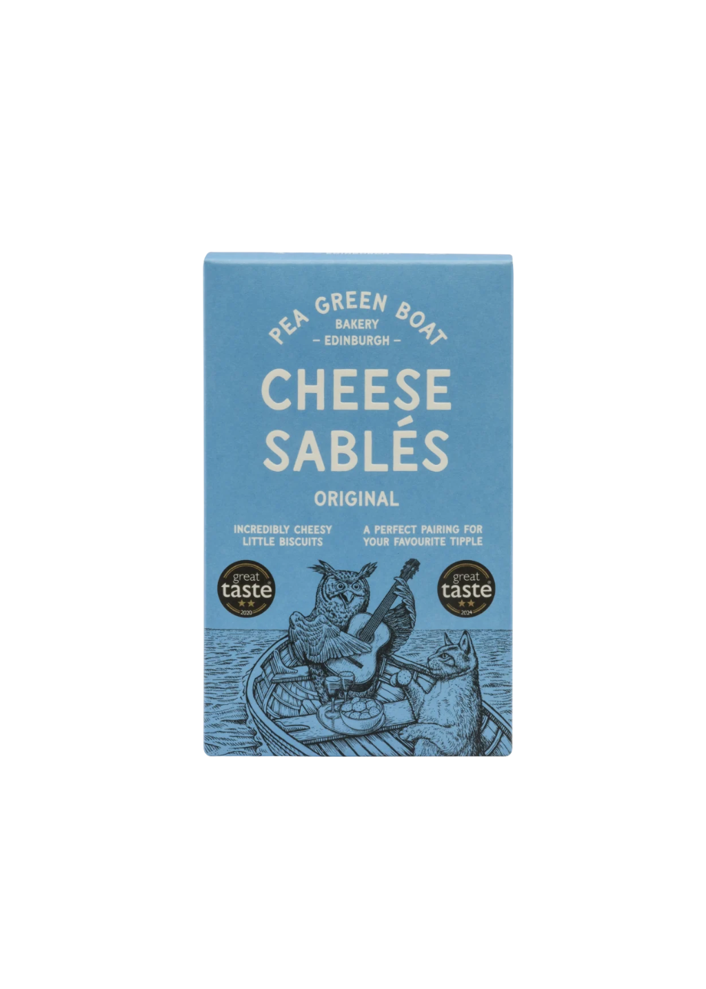 Pea Green Boat Cheese Sablés | Original