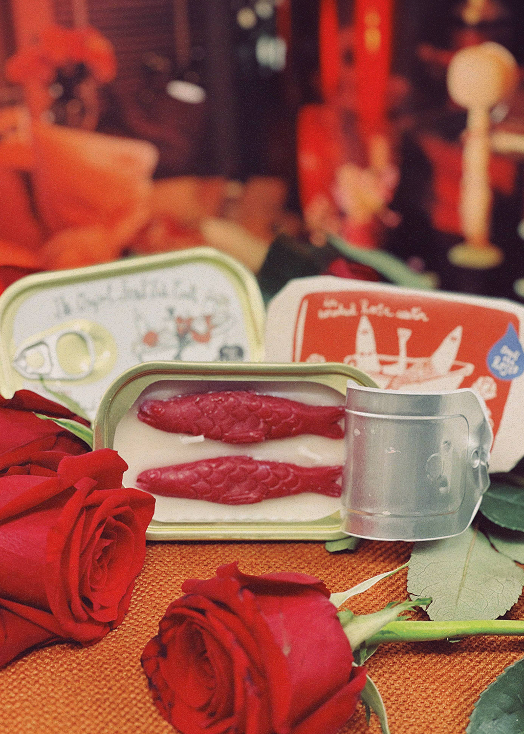 Tinned Fish Candle | Smoked Rose Water