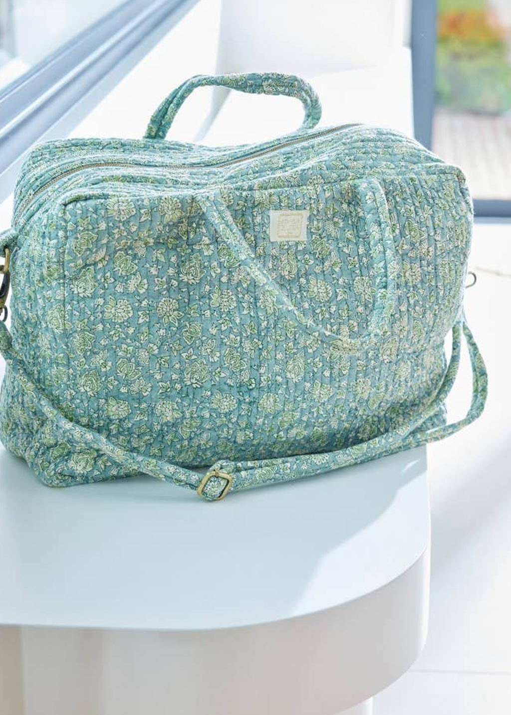 Tote Bag | Arushi Blue Green