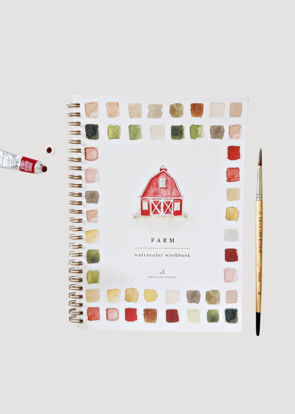 Watercolor Workbook | Farm