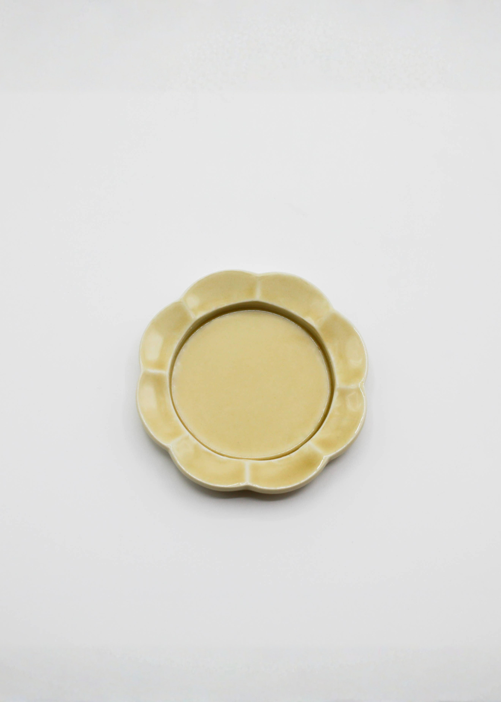 Flower Kiseto Incense Tray | Yellow