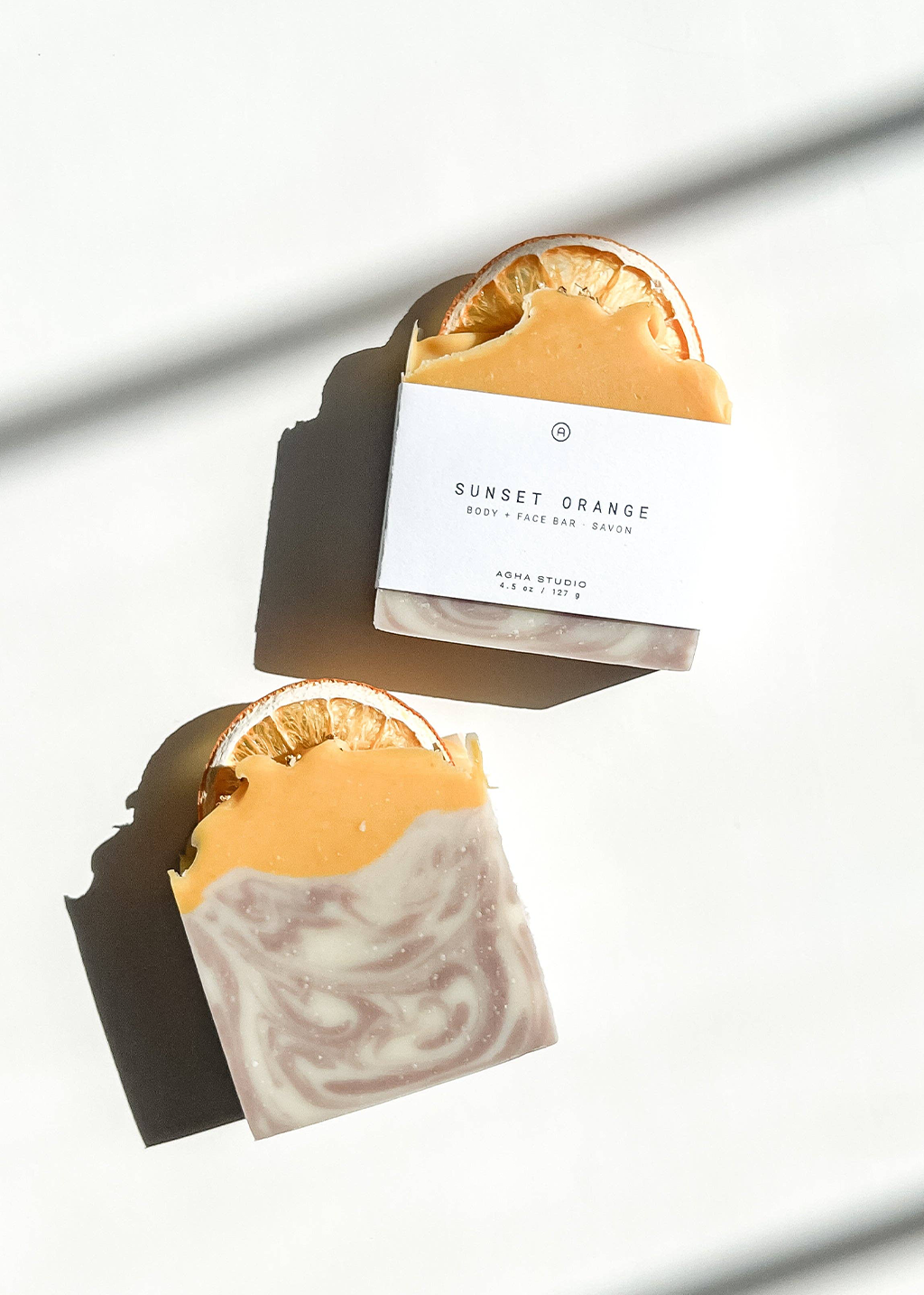 Sunset Orange Body + Face Bar