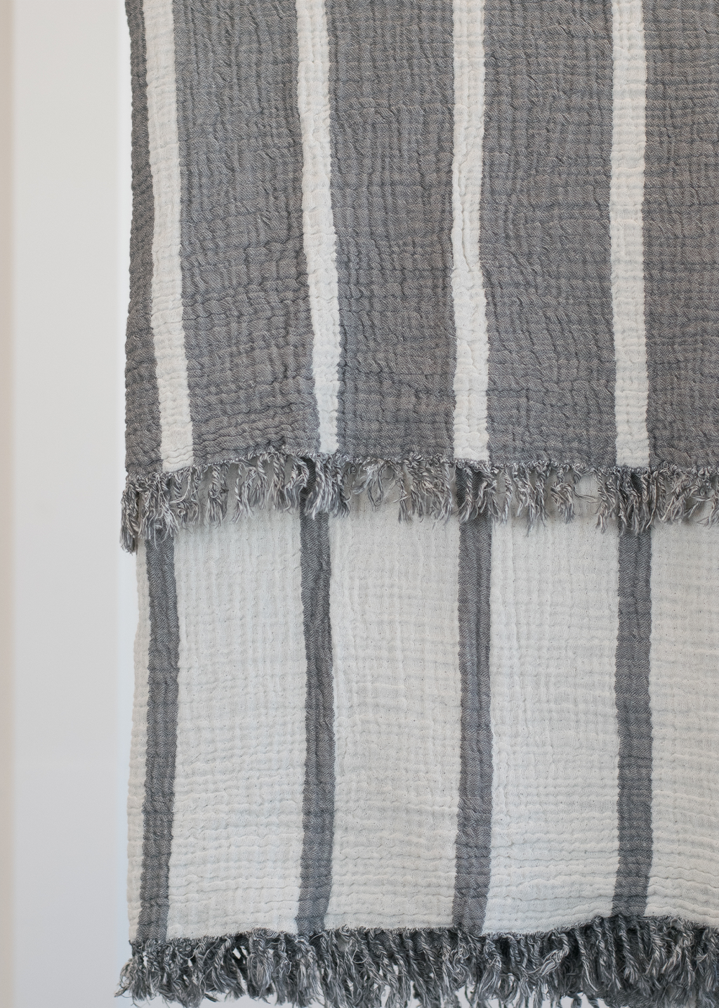 The Ahoy Throw | Stone Grey