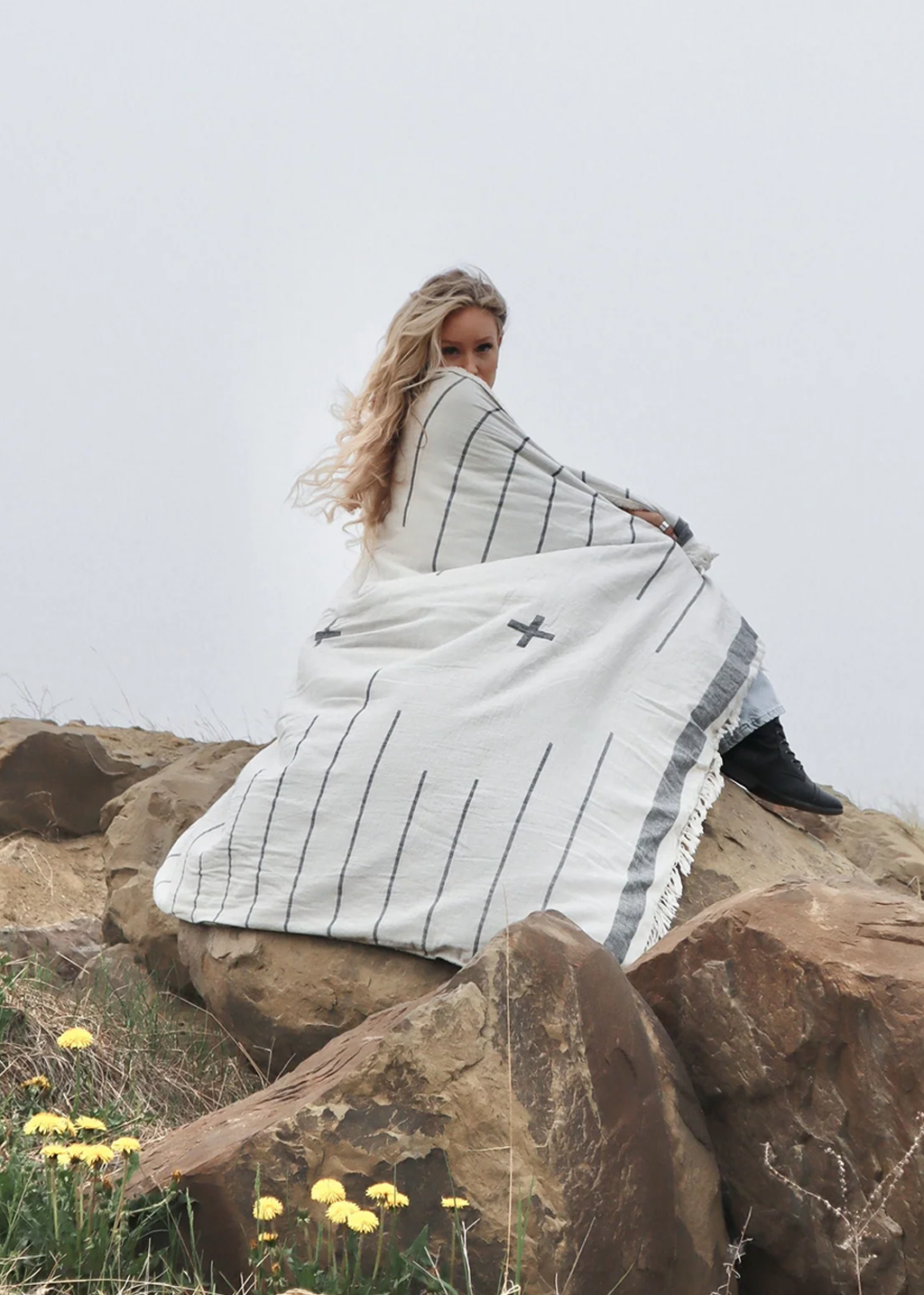 The Alps Throw | Whitecap