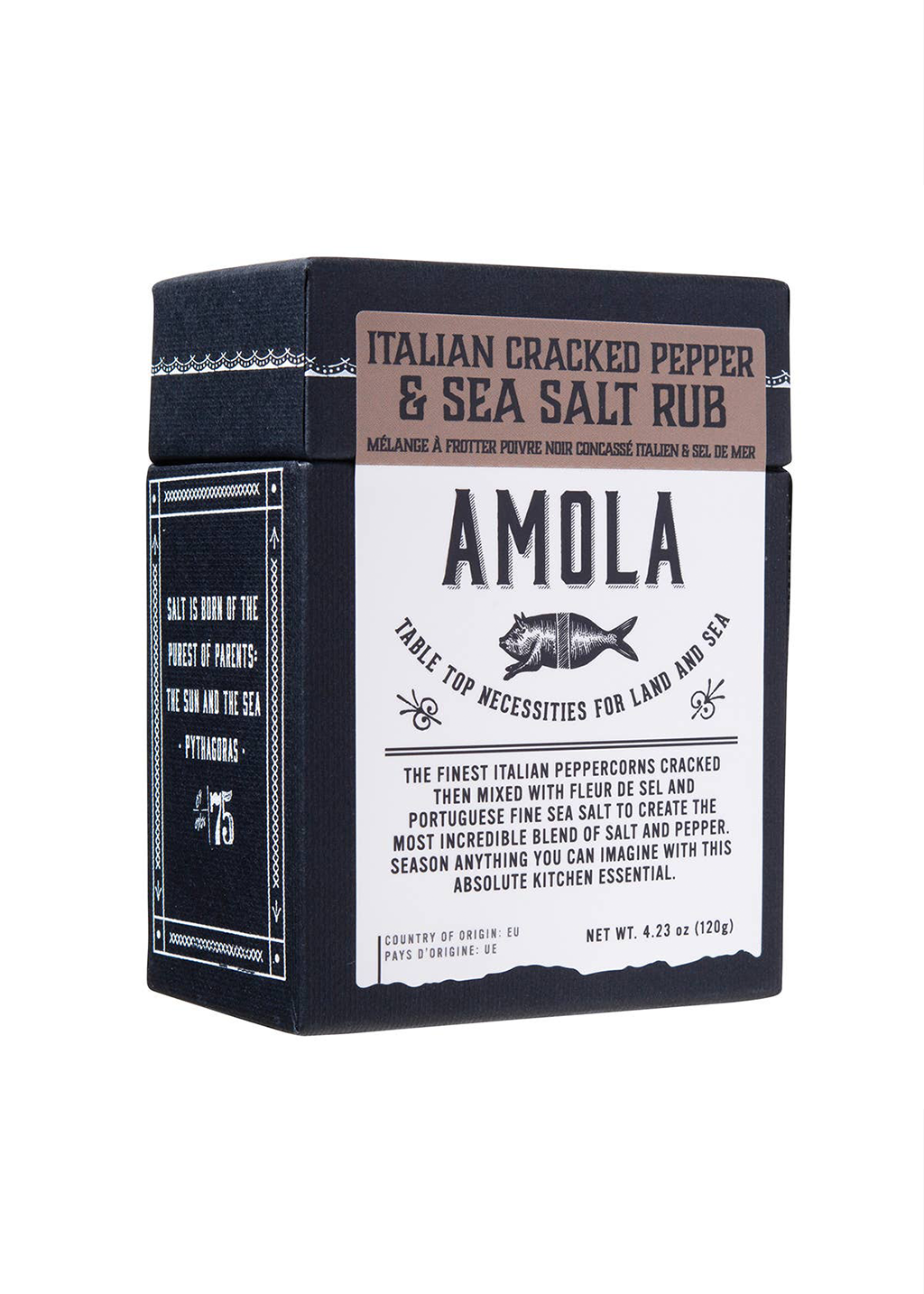 Amola Salts | Italian Cracked Pepper 120g