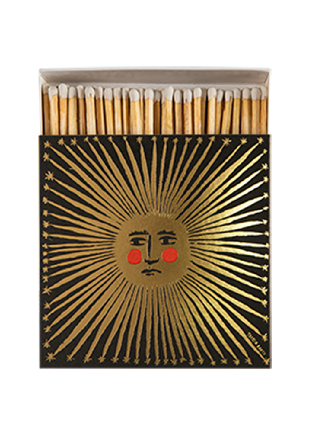 Sun Ray Square Matchbox