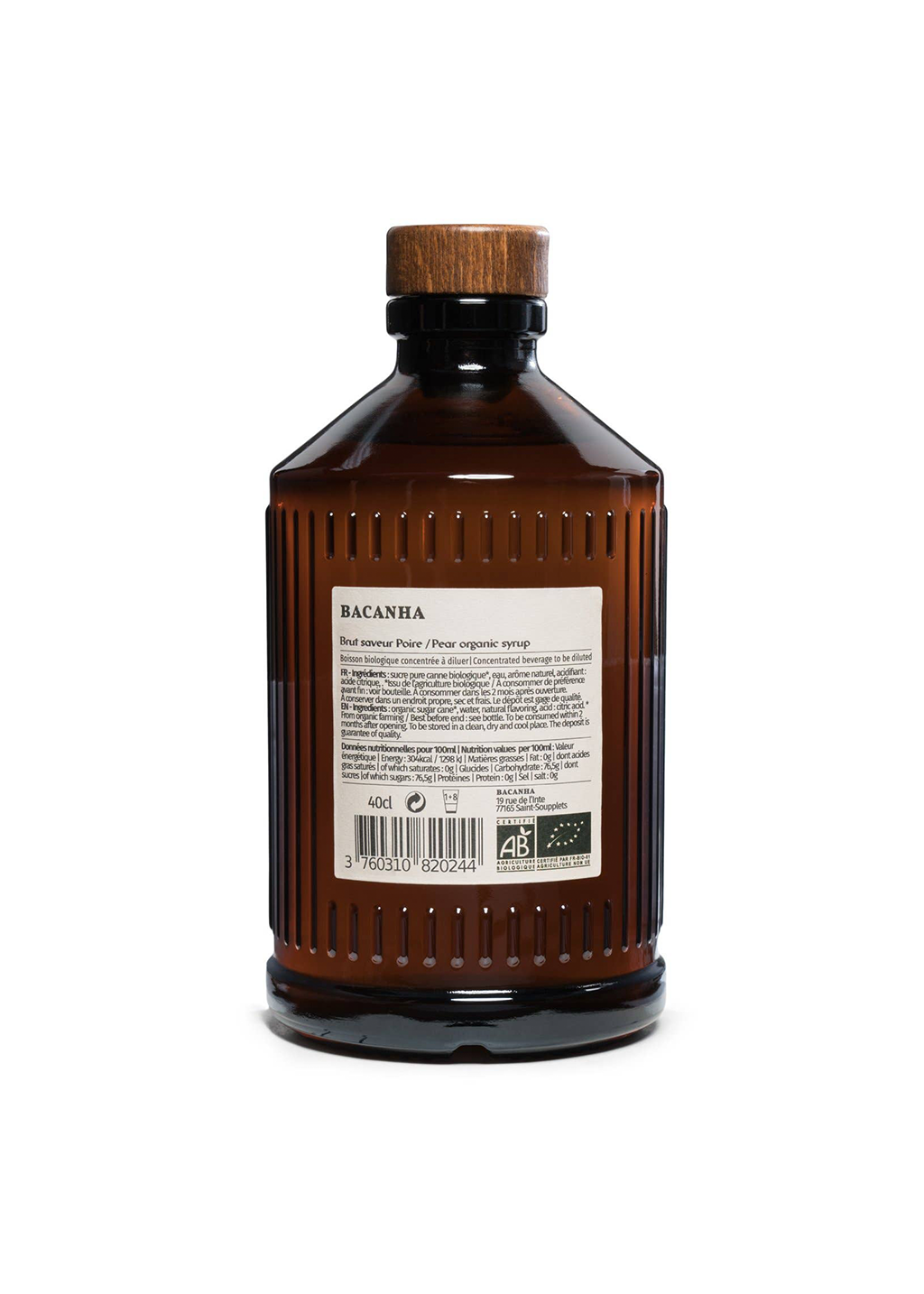 Raw Pear Syrup 400ml