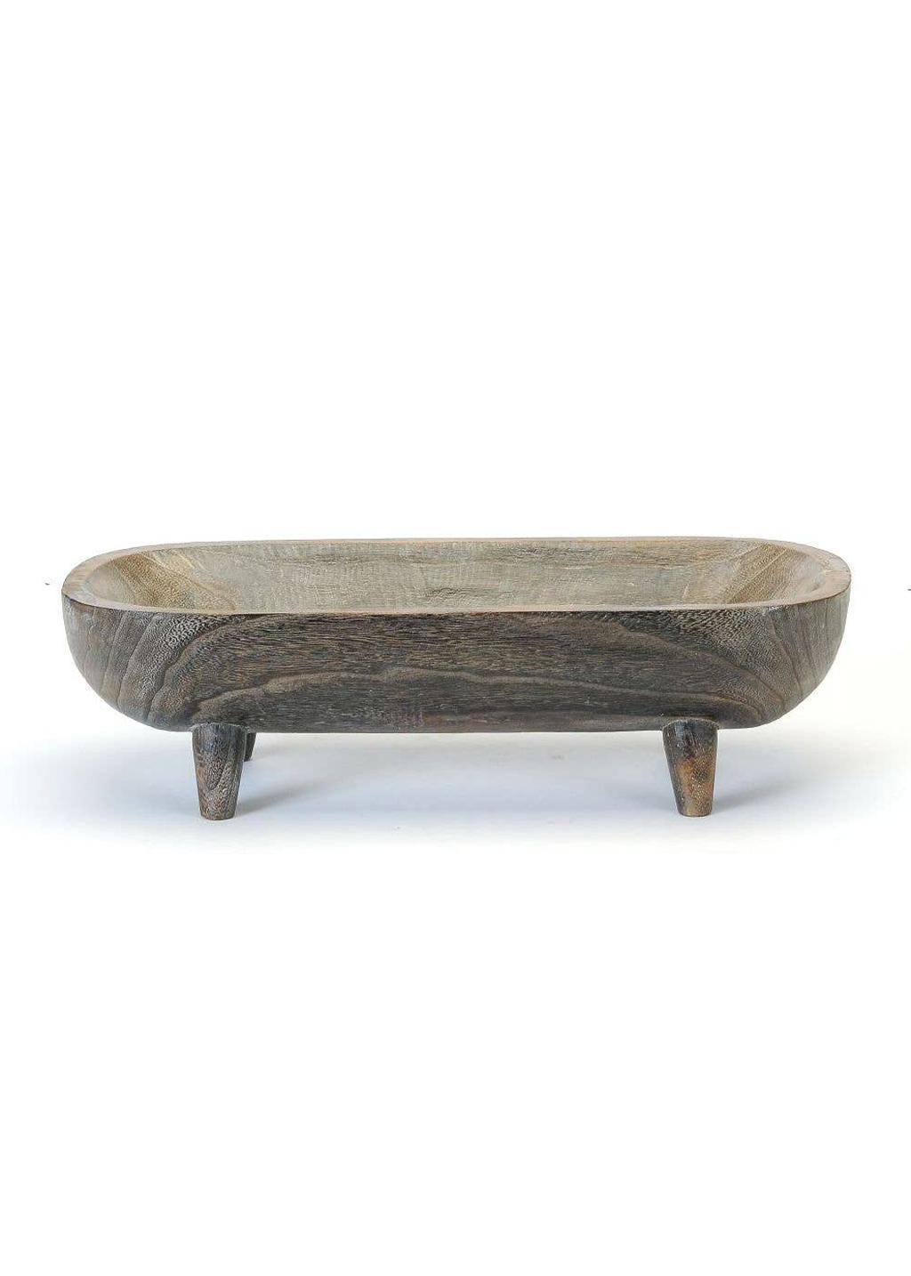 Wood Standing Bowl