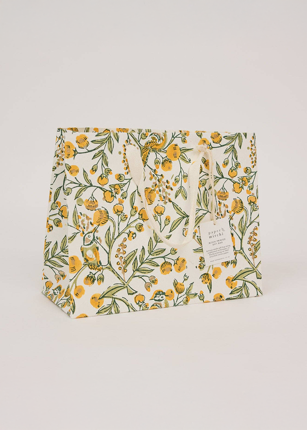 Block Print Gift Bag | Sunshine Refresh (M)