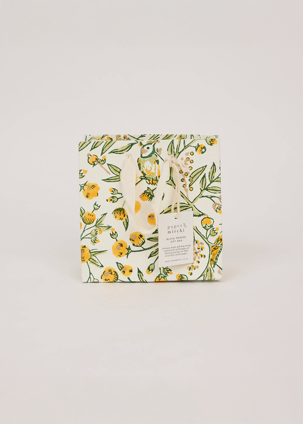 Block Print Gift Bag | Sunshine Refresh (S)
