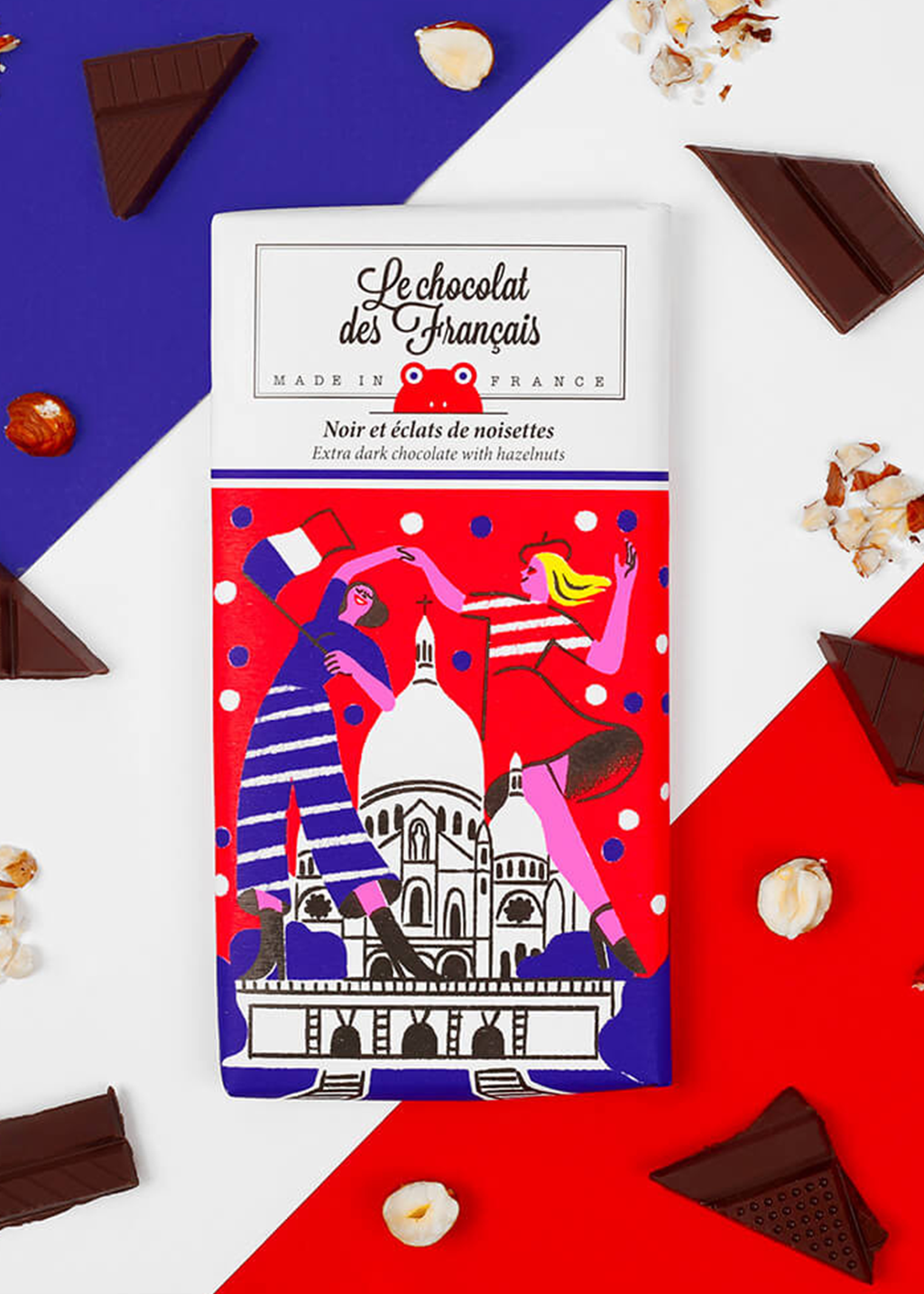 Mr. Croissant Dark Chocolate Bar