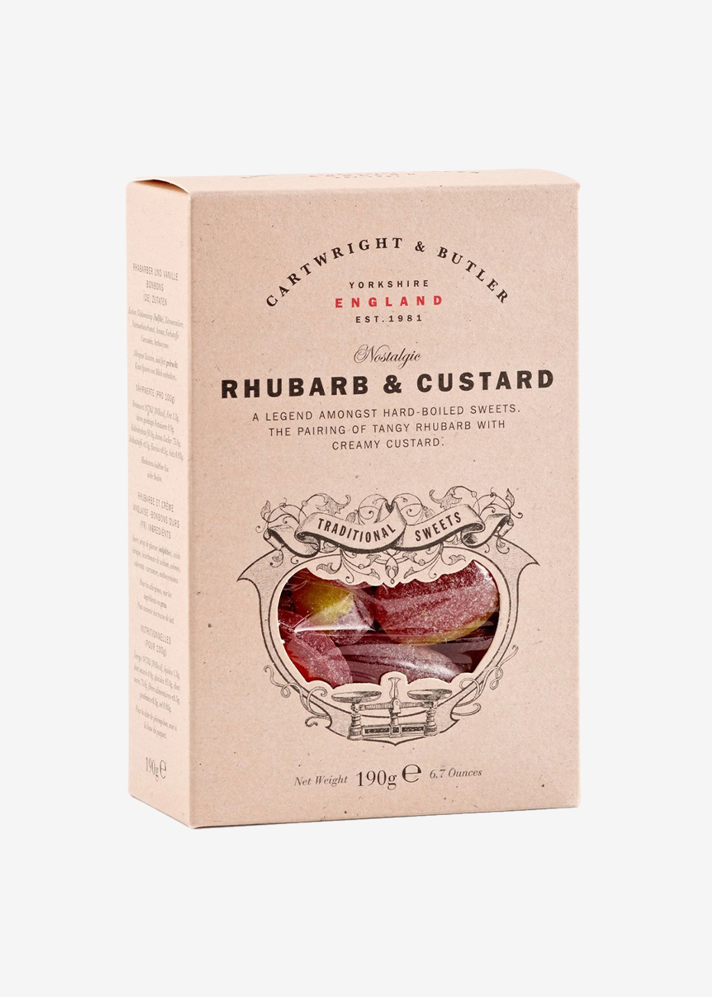 Rhubarb & Custard Sweets