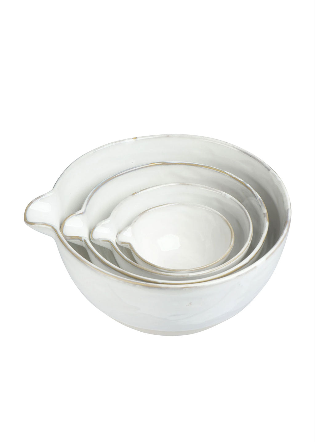 Stoneware Batter Bowls | Set of 4