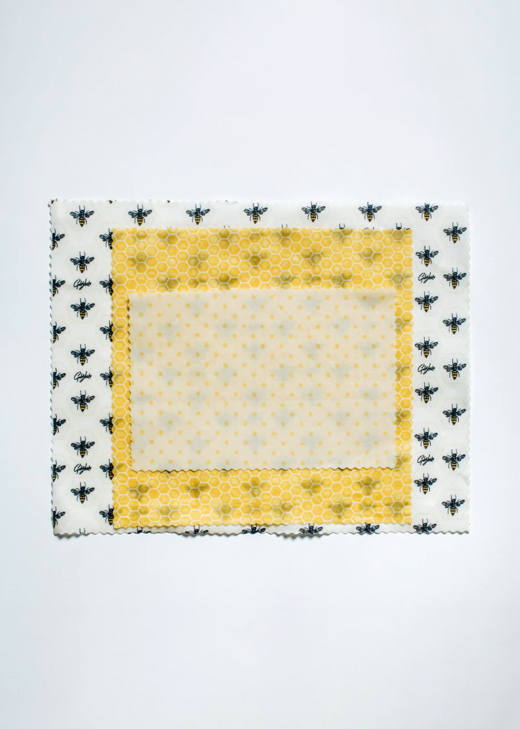 Beeswax Wraps S/3 | Honeybees