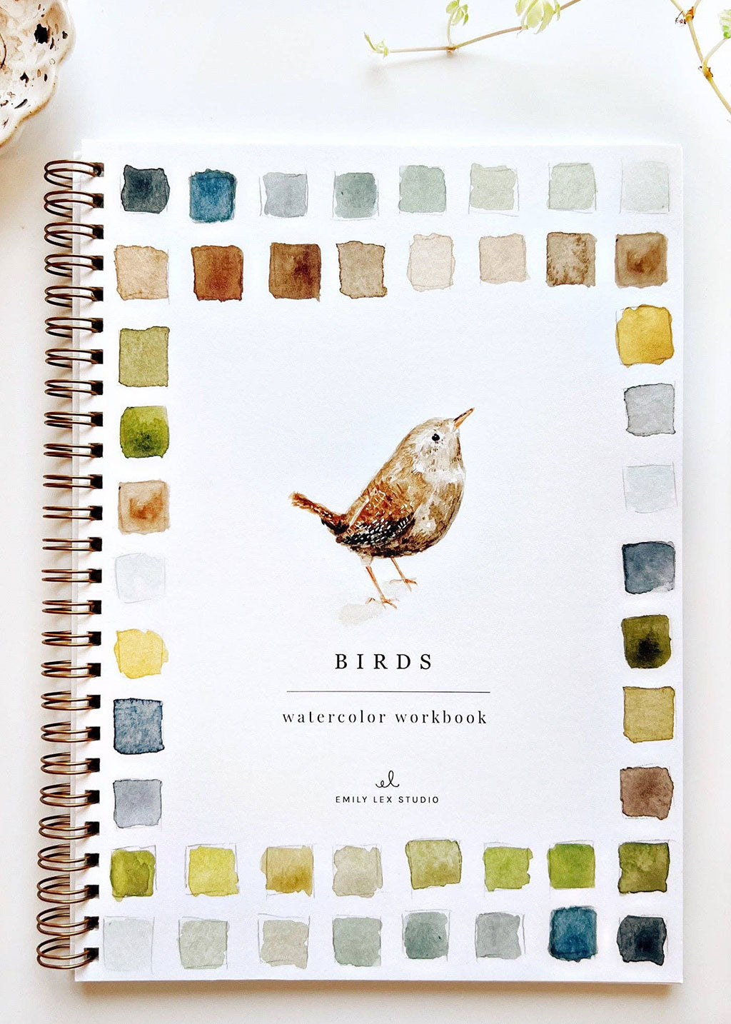 Birds Watercolor Workbook