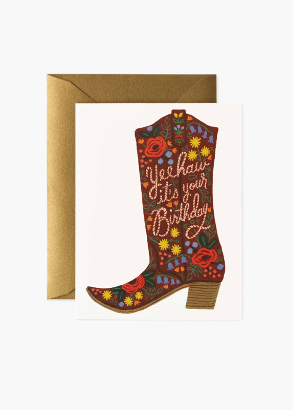 Birthday Boot Card