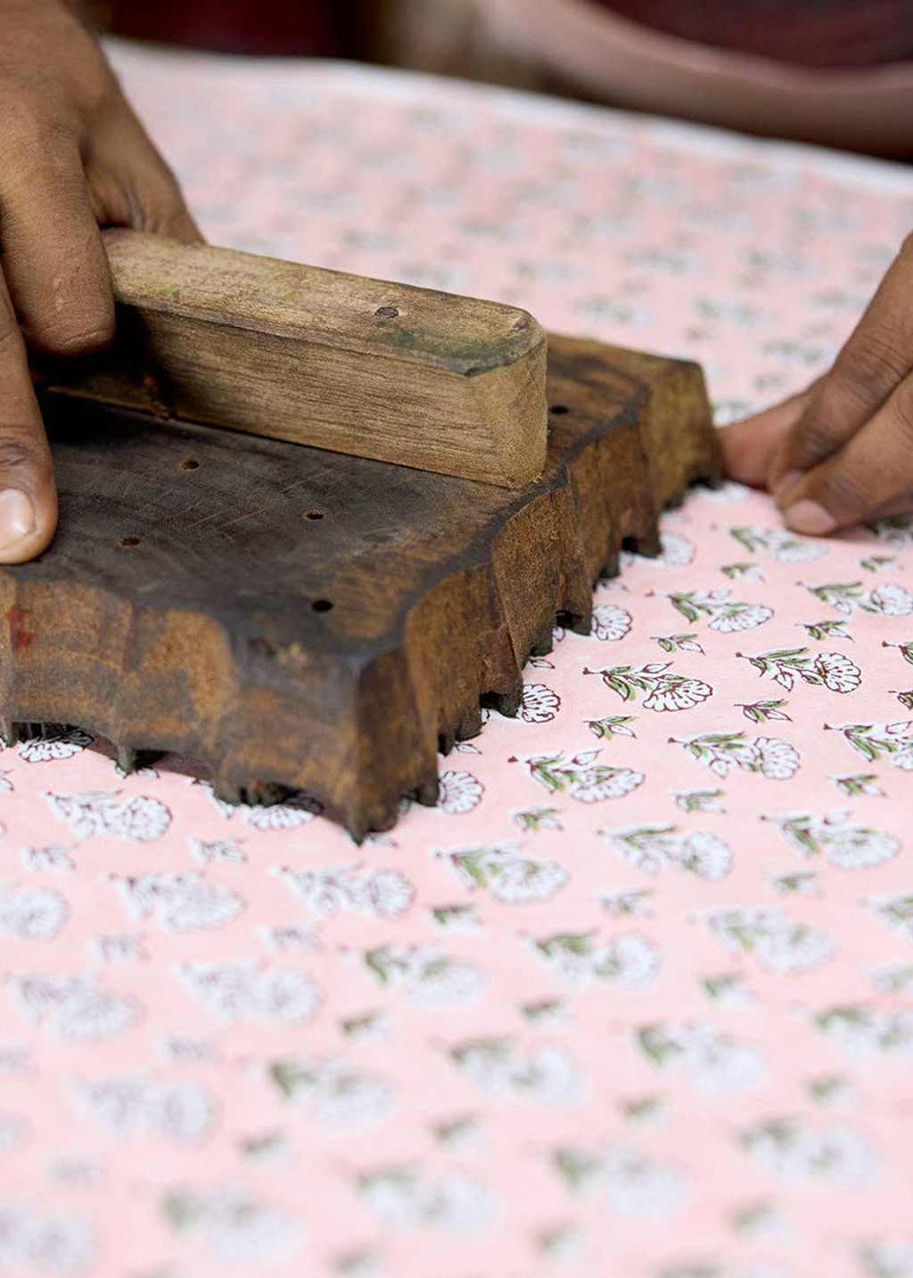 Block Print Gift Bag |  Blush Refresh (M)
