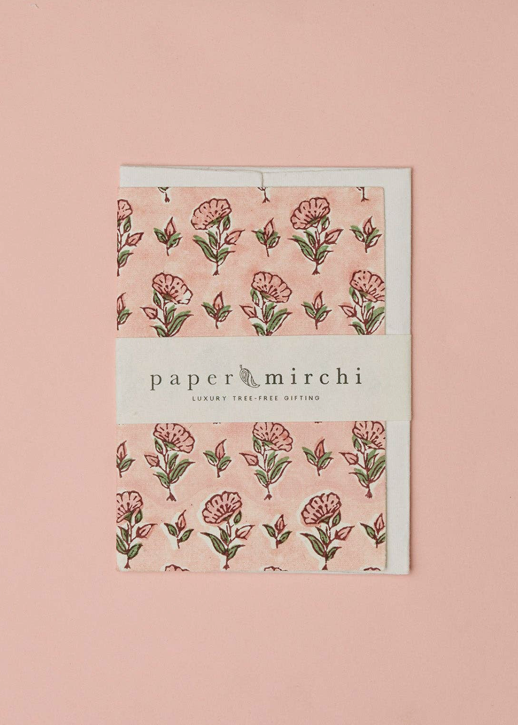 Block Printed Card
