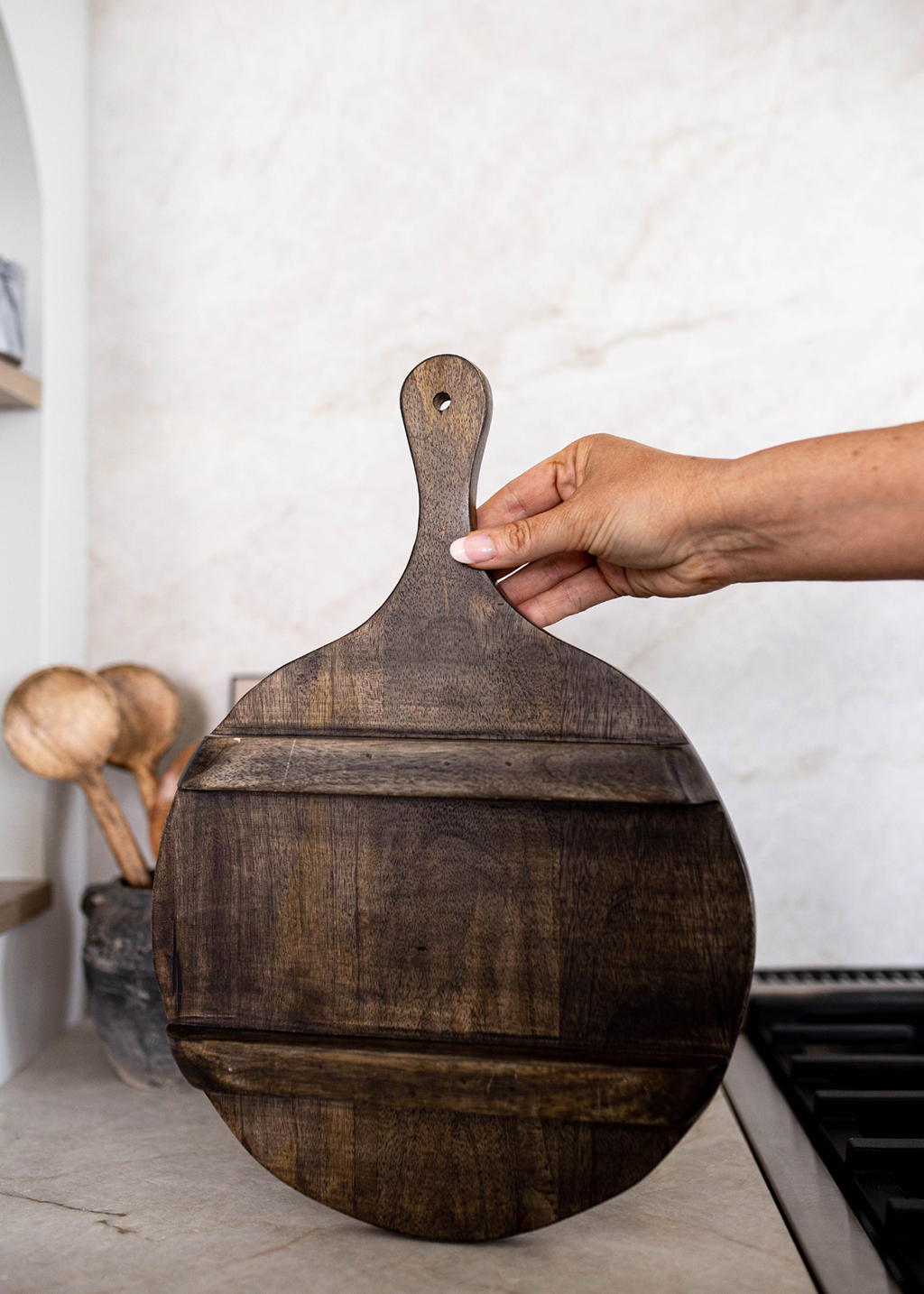 Wooden Earthy Platter