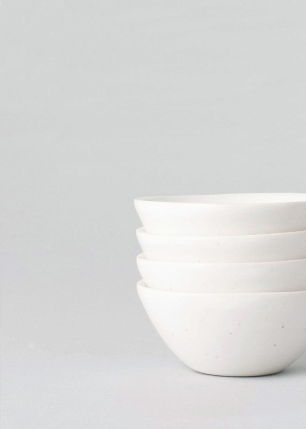 The Little Bowl | Speckled White