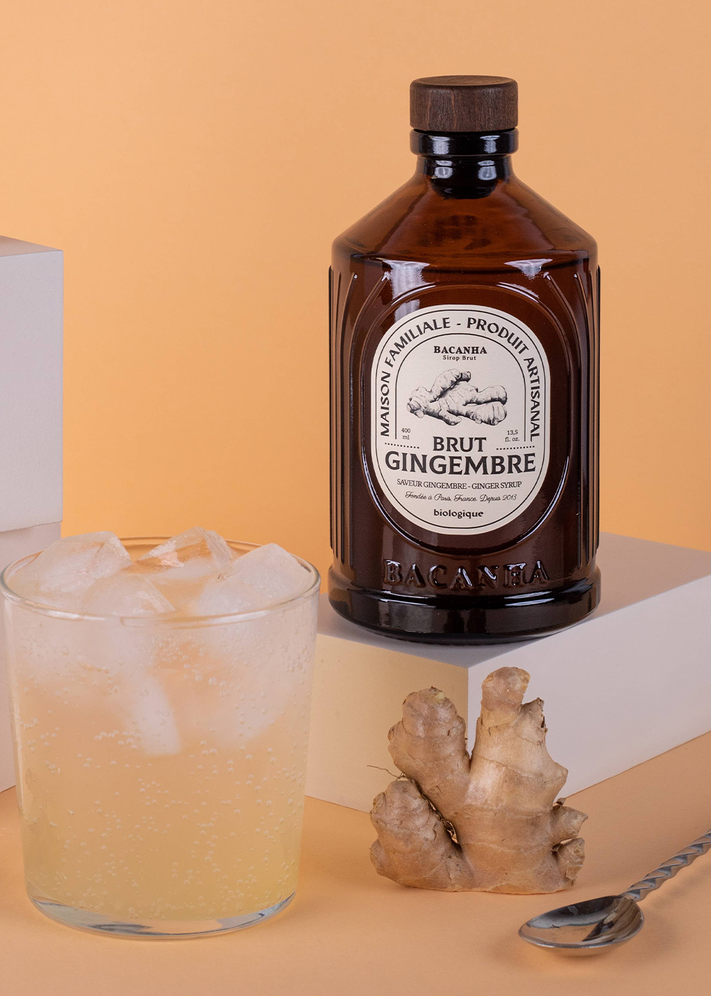 Raw Ginger Syrup 400ml