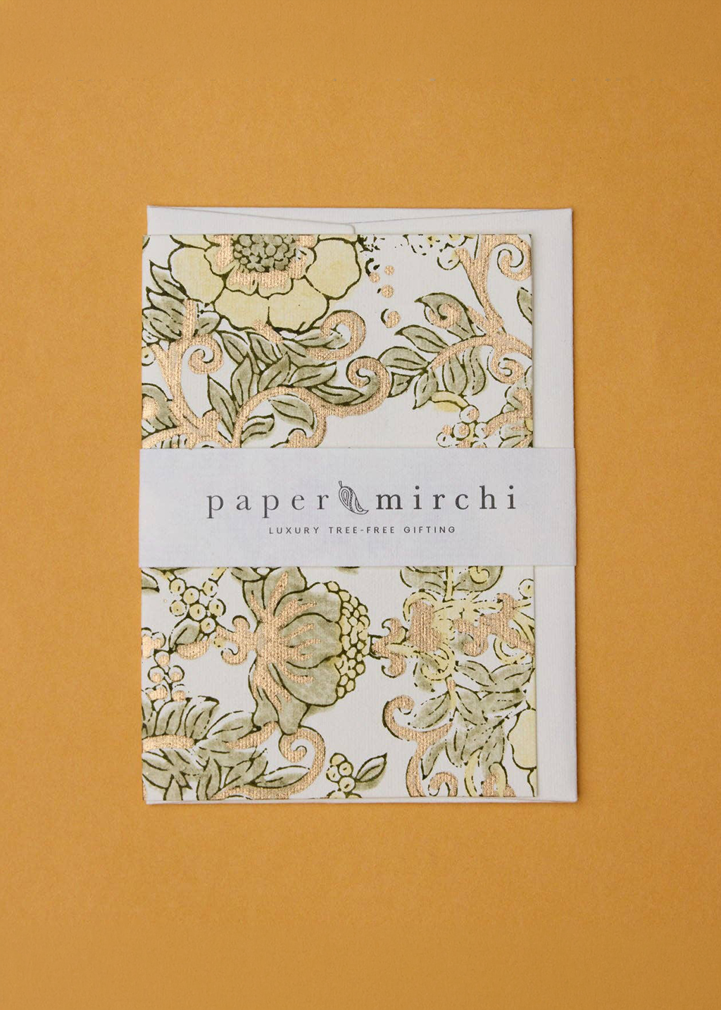 Block Printed Card